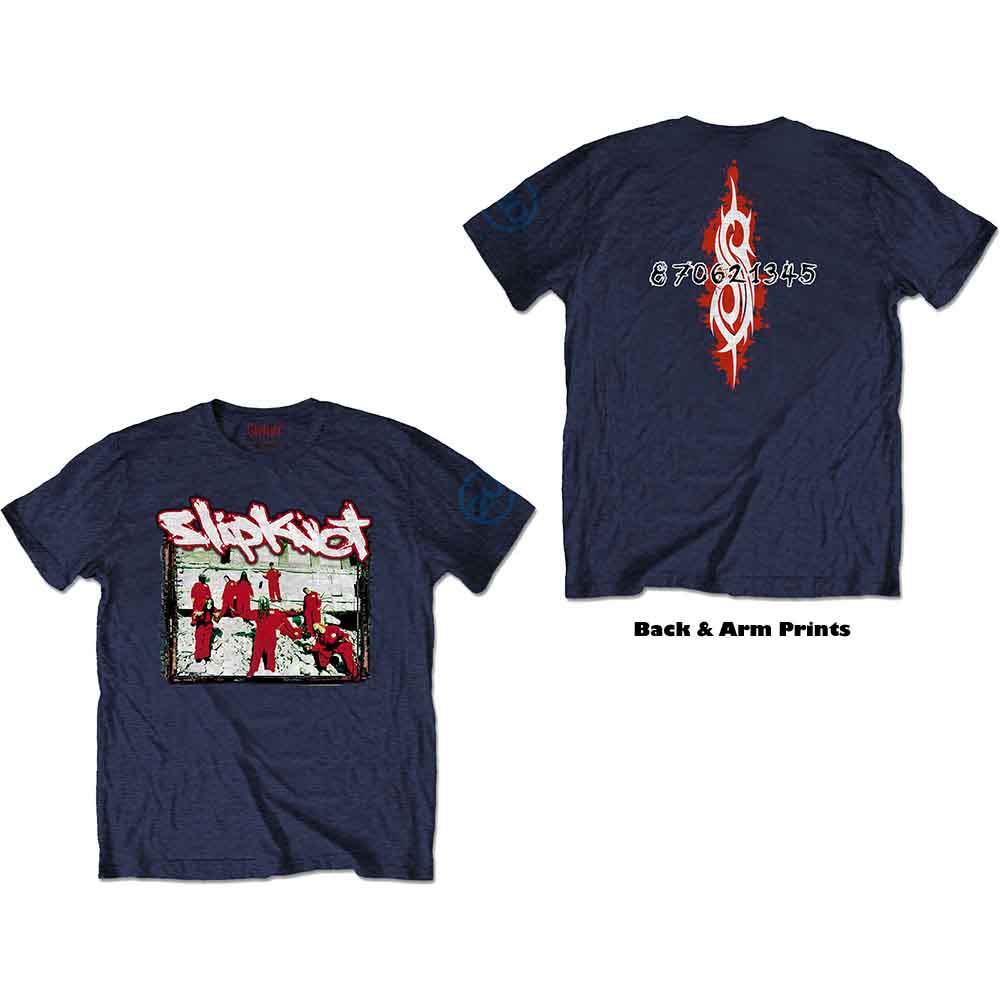 Slipknot - 20th Anniversary - Red Jump Suits Blue