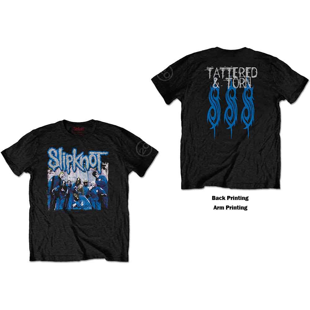Slipknot - 20th Anniversary Tattered & Torn Black