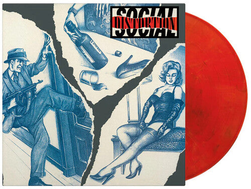 Social Distortion - Social Distortion (Limited 180G) [Translucent Red, Black & White Marble Vinyl] [Import]