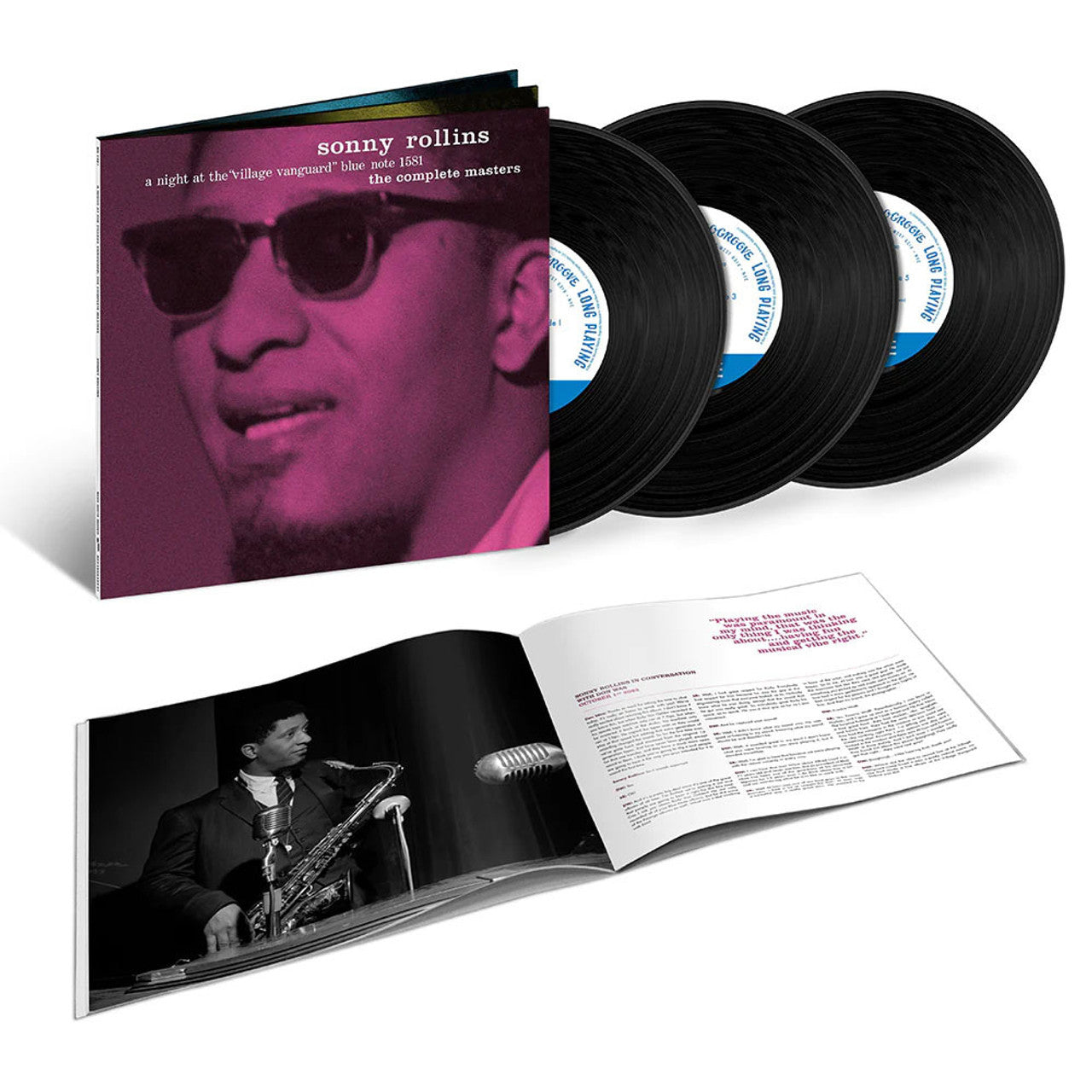 Order Sonny Rollins - A Night at the Village Vanguard: The Complete Masters (3xLP Vinyl, Blue Note Tone Poet Series)