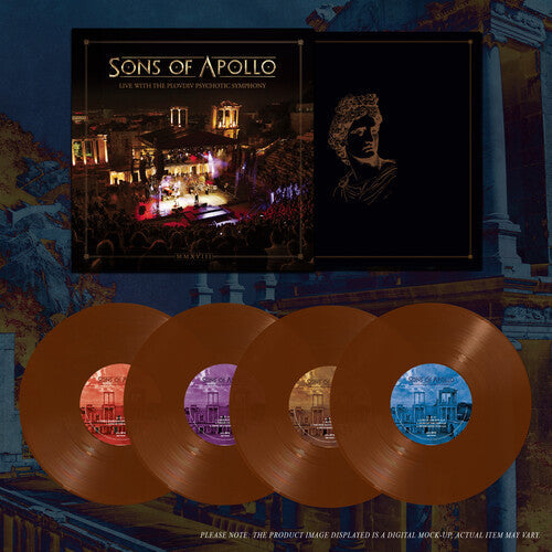 Sons Of Apollo - Live With The Plovdiv Psychotic Symphony [Amber] [4LP Box Set]