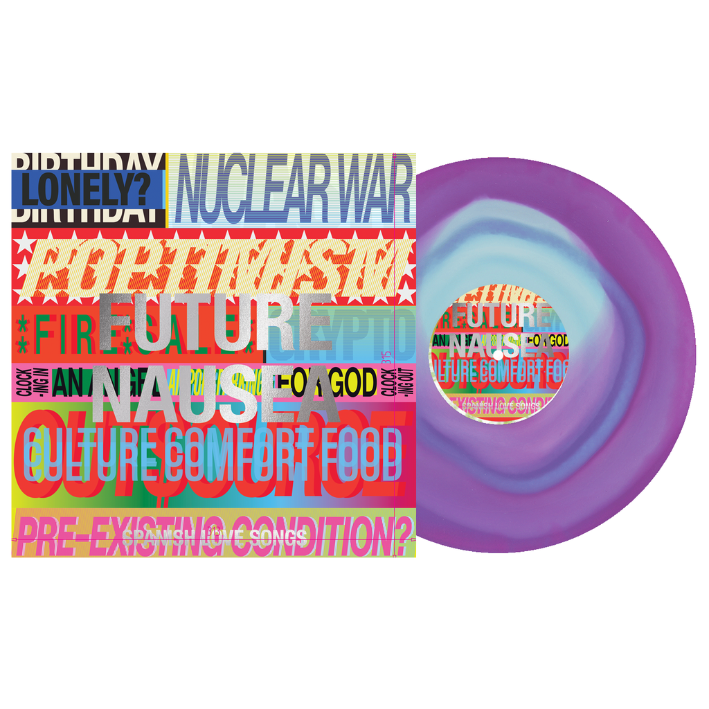 SPANISH LOVE SONGS - Future Nausea (Indie Exclusive) [Blue In Purple In Baby Pink Vinyl]