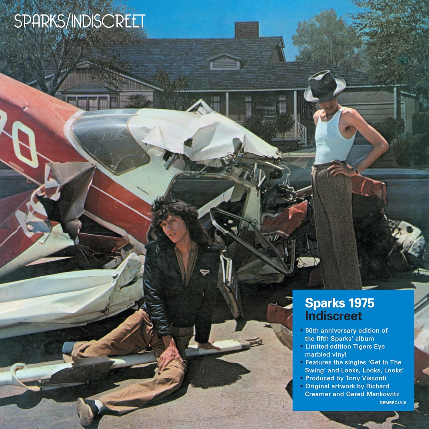 Sparks - Indiscreet: 50th Anniversary Edition (Limited Edition, "Tiger's Eye" Colored Vinyl) [Import]