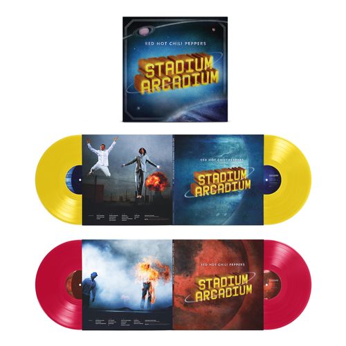 RED HOT CHILI PEPPERS - Stadium Arcadium: 20th Anniversary Limited Edition [Canary Yellow & Apple Red Vinyl] [4LP]