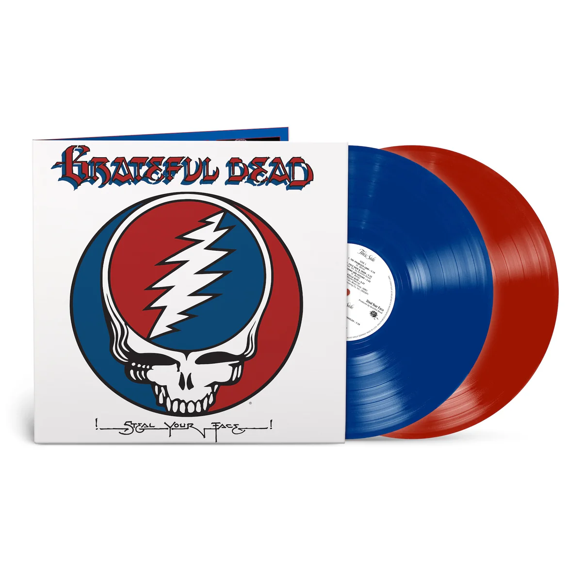 Grateful Dead - Steal Your Face (50th Anniversary Remaster) [Rhino Spirit Of '76 Exclusive] [Grateful Red and Stealie Blue Vinyl] [2LP]