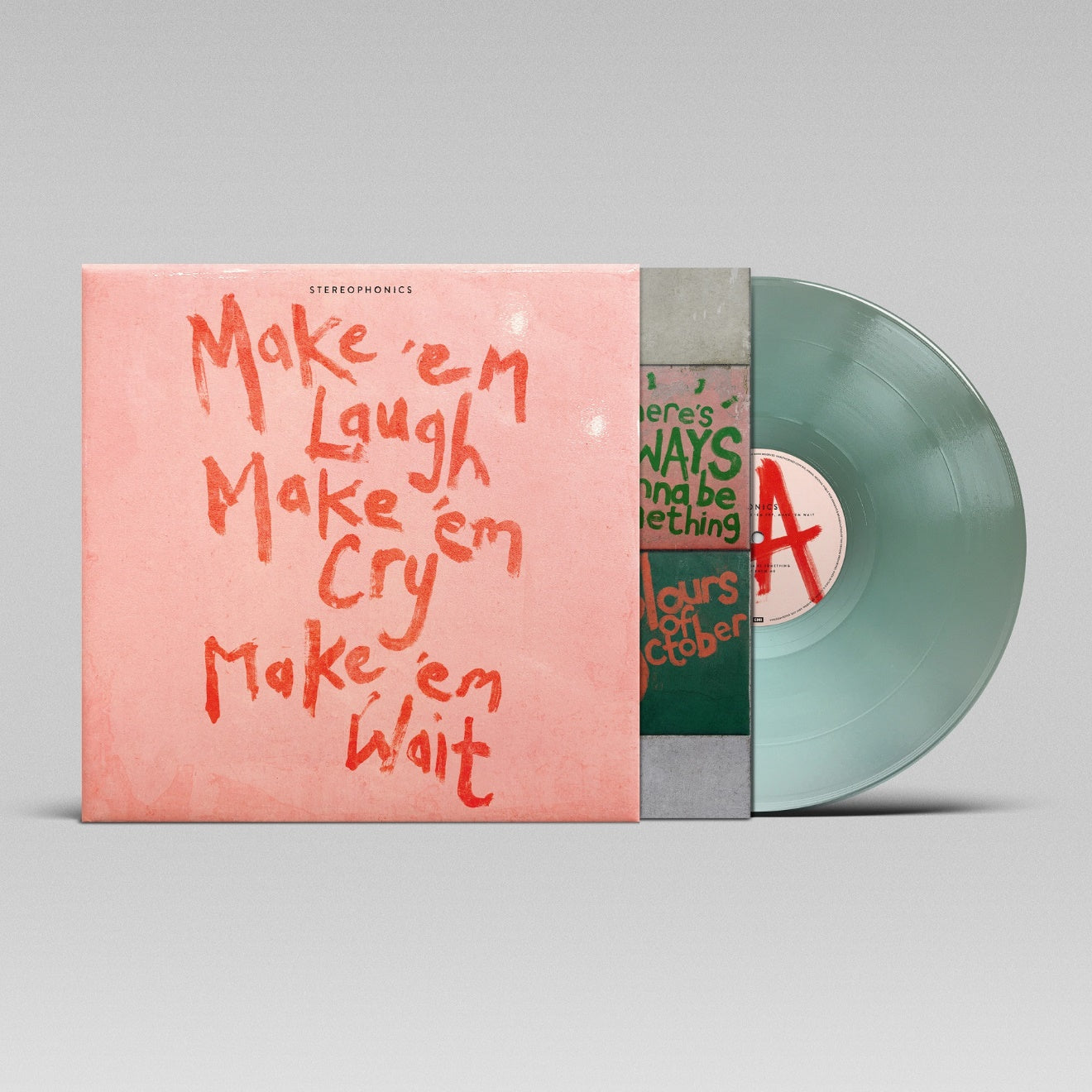 Order Stereophonics - Make 'Em Laugh, Make 'Em Cry, Make 'Em Wait (Indie Exclusive Coke Bottle Clear Vinyl)