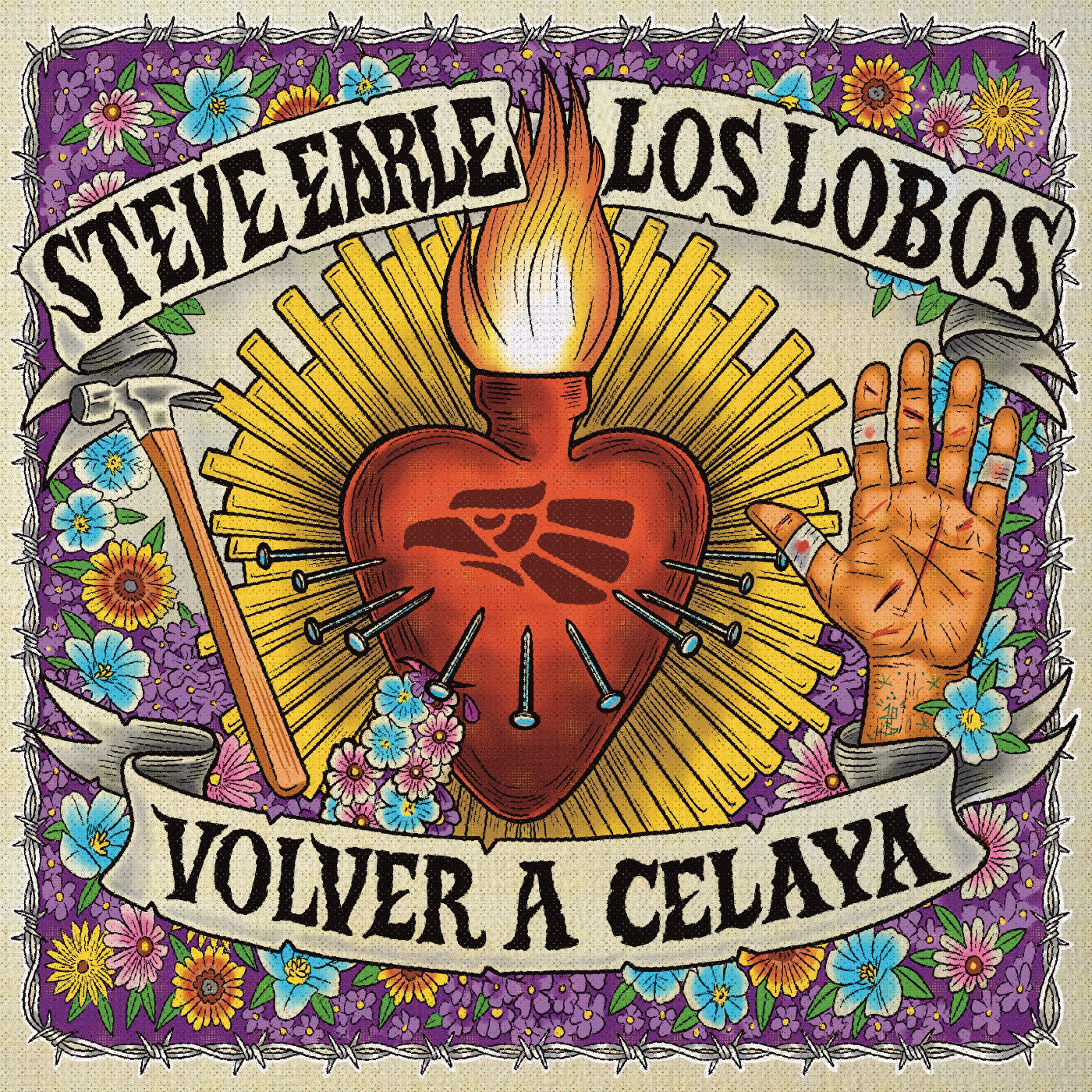 Steve Earle / Los Lobos - Volver A Celaya / City Of Immigrants (Indie Exclusive 7" Single)