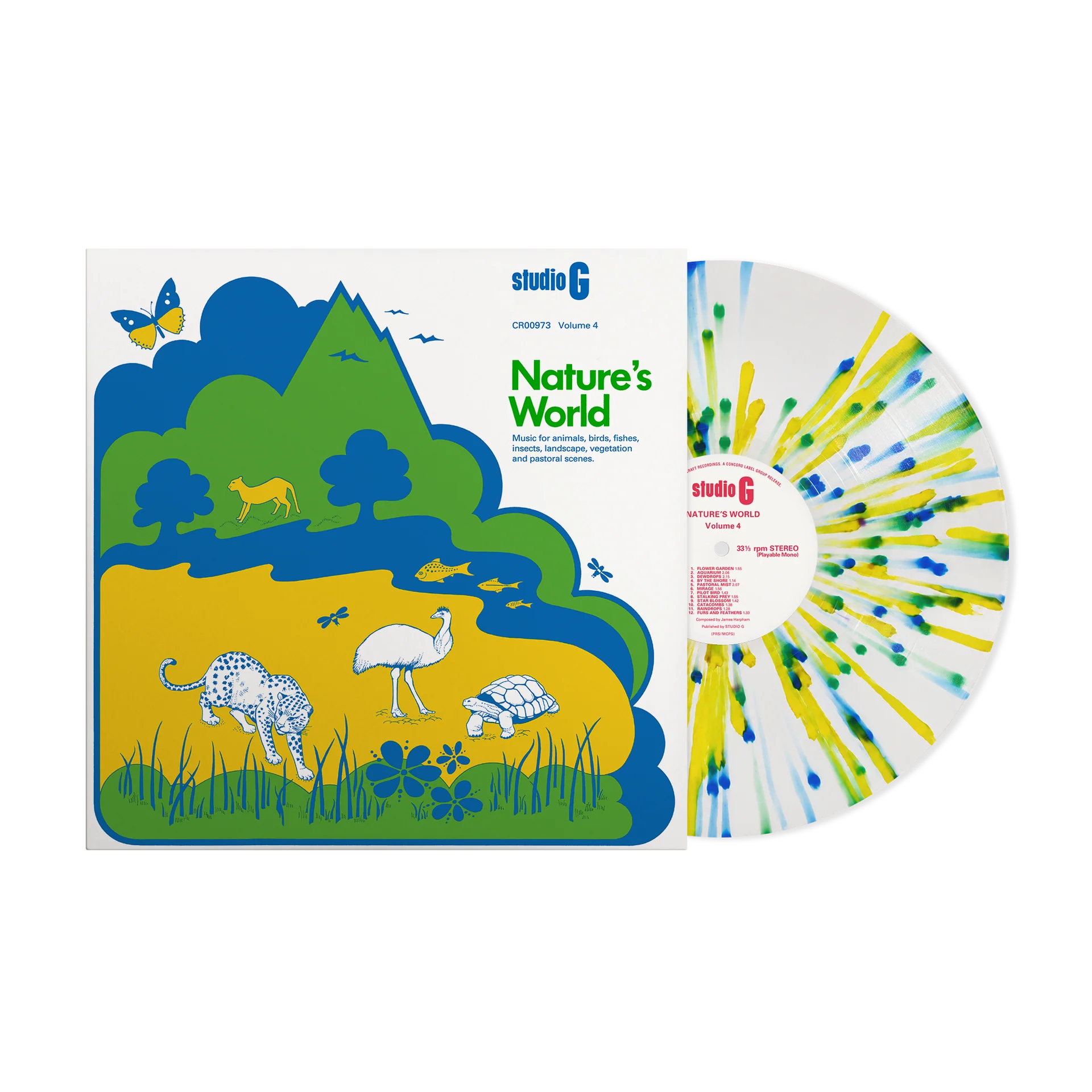 Studio G - Nature's World (Jazz Dispensary Series) [Multicolor Splatter LP]