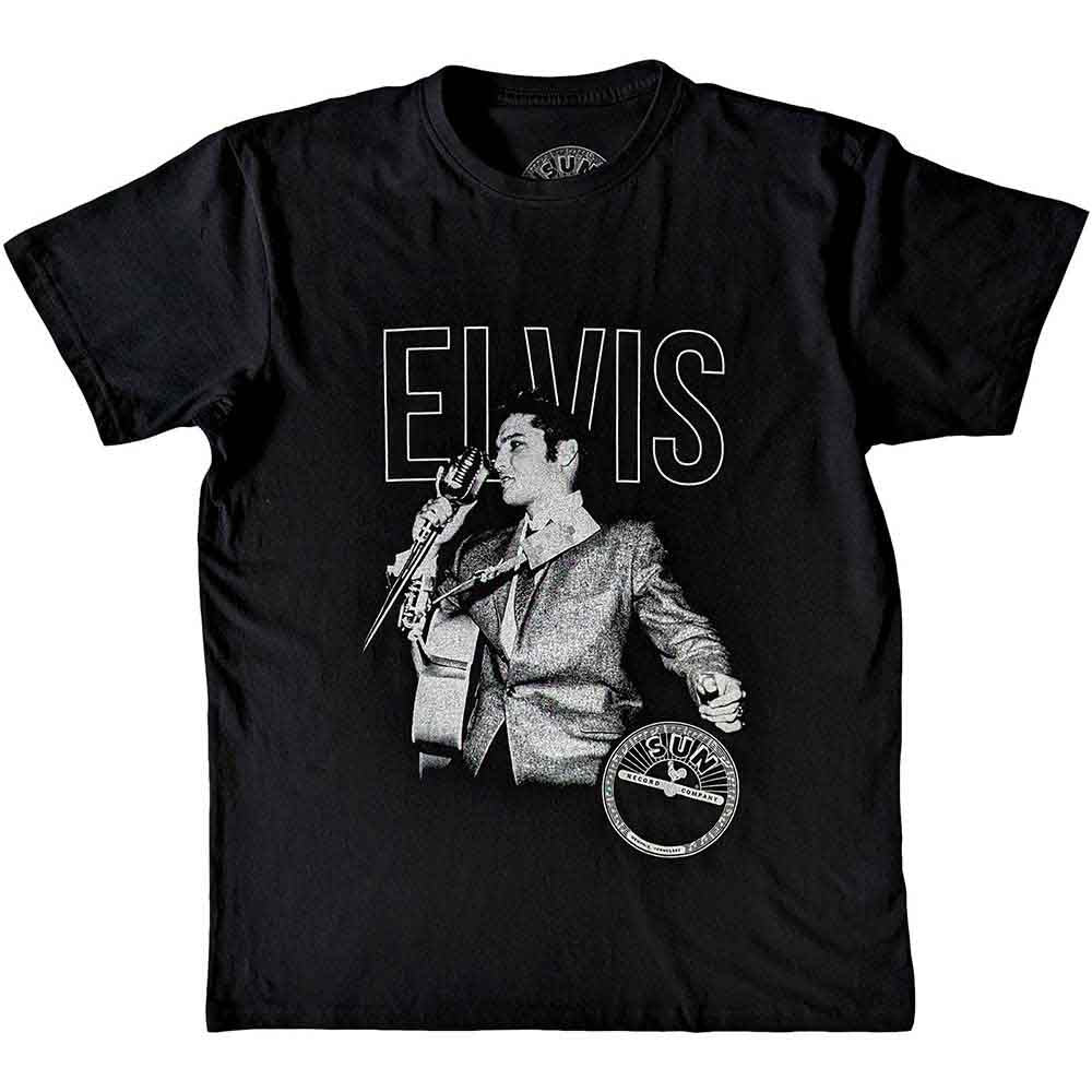 Sun Records - Elvis Live Portrait Black