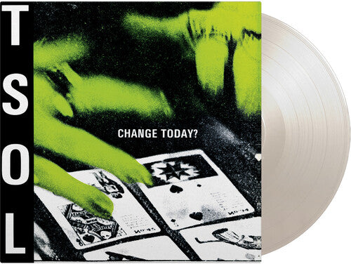 Order T.S.O.L. - Change Today? (Numbered, 180 Gram White Vinyl)