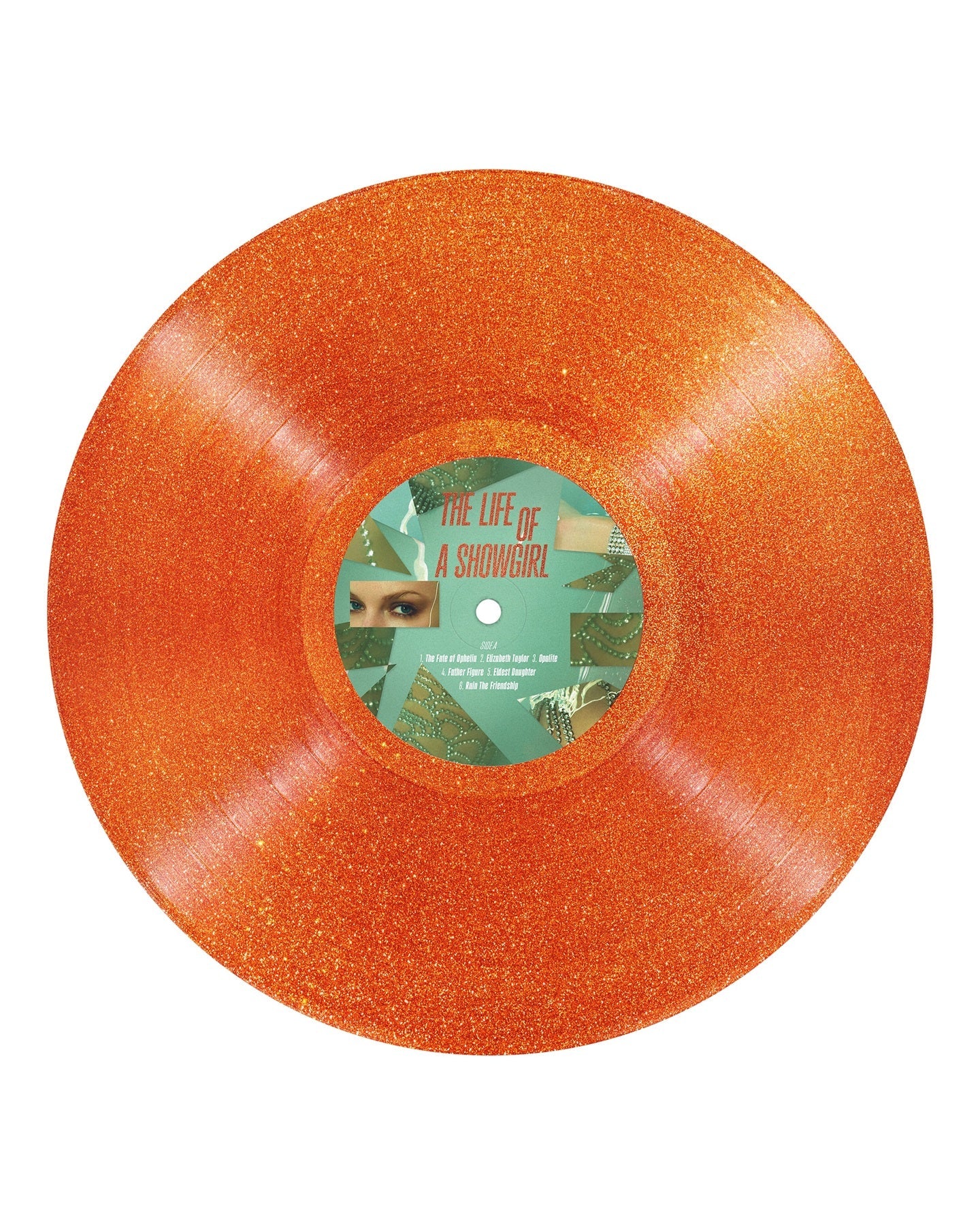 Taylor Swift - The Life Of A Showgirl [Sweat And Vanilla Perfume Portofino Orange Glitter Vinyl]