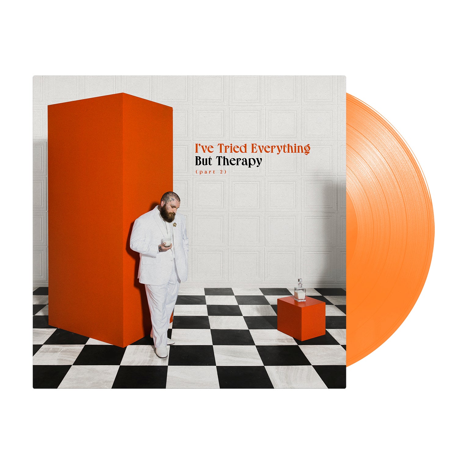 Order Teddy Swims - I've Tried Everything But Therapy (Part 2) (Indie Exclusive Translucent Orange Crush Vinyl)