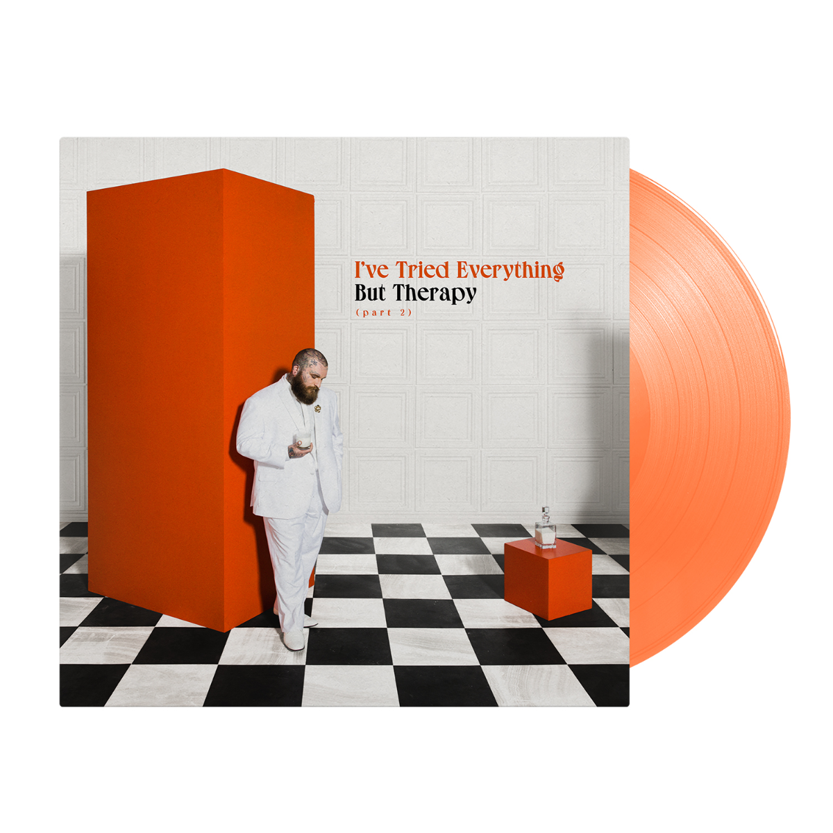 Teddy Swims - I've Tried Everything But Therapy (Part 2) (Solid Tangerine Colored Vinyl)