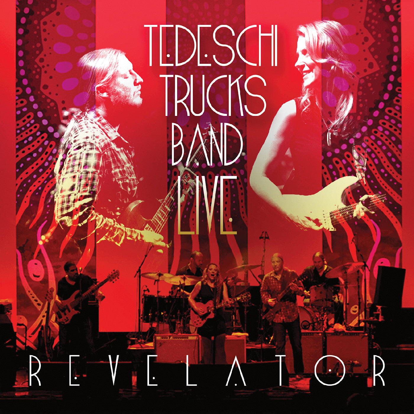 Tedeschi Trucks Band - Live Revelator (Fire Orange With Black Swirl Vinyl)