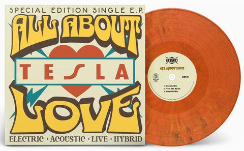 Order Tesla - All About Love (EP, Orange Vinyl)