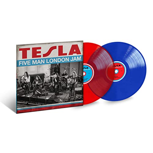 Tesla - Five Man London Jam [Clear Red/Clear Blue 2 LP] (Vinyl)