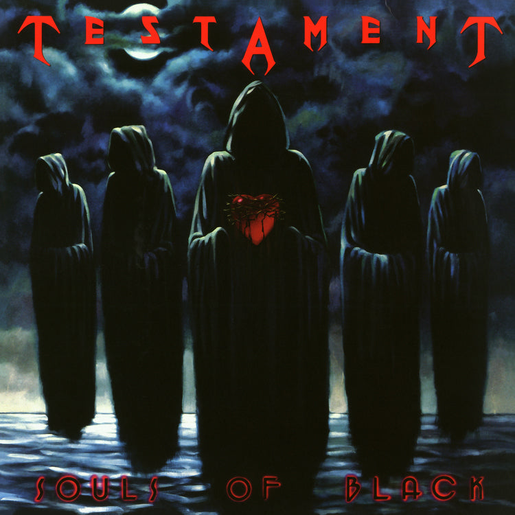 Testament - Souls Of Black (1LP Sleeve) [Red Black Splatter]