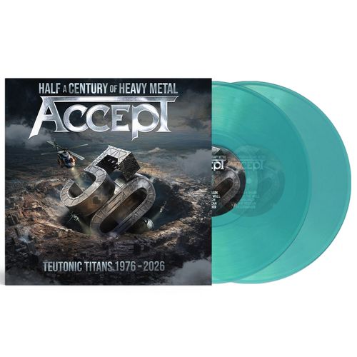 Accept - Teutonic Titans 1976-2026 (Indie Exclusive) [Turquoise Vinyl] [2LP]