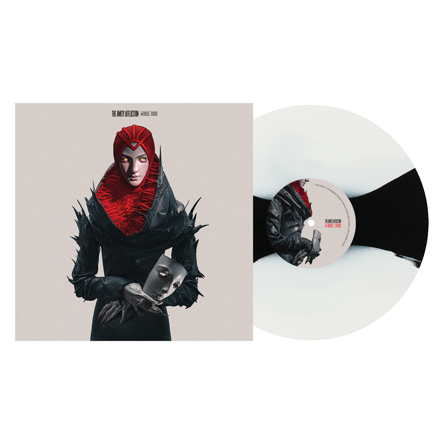 The Amity Affliction - House Of Cards [Cloudy Blood Red Vinyl]