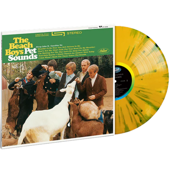 The Beach Boys - Pet Sounds (Limited Edition, Yellow & Green Splatter Colored Vinyl) (Vinyl)