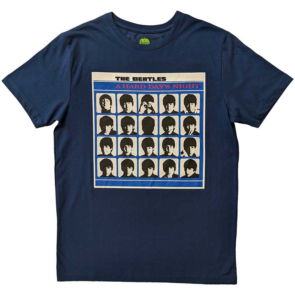 The Beatles - A Hard Day's Night Album Cover Blue