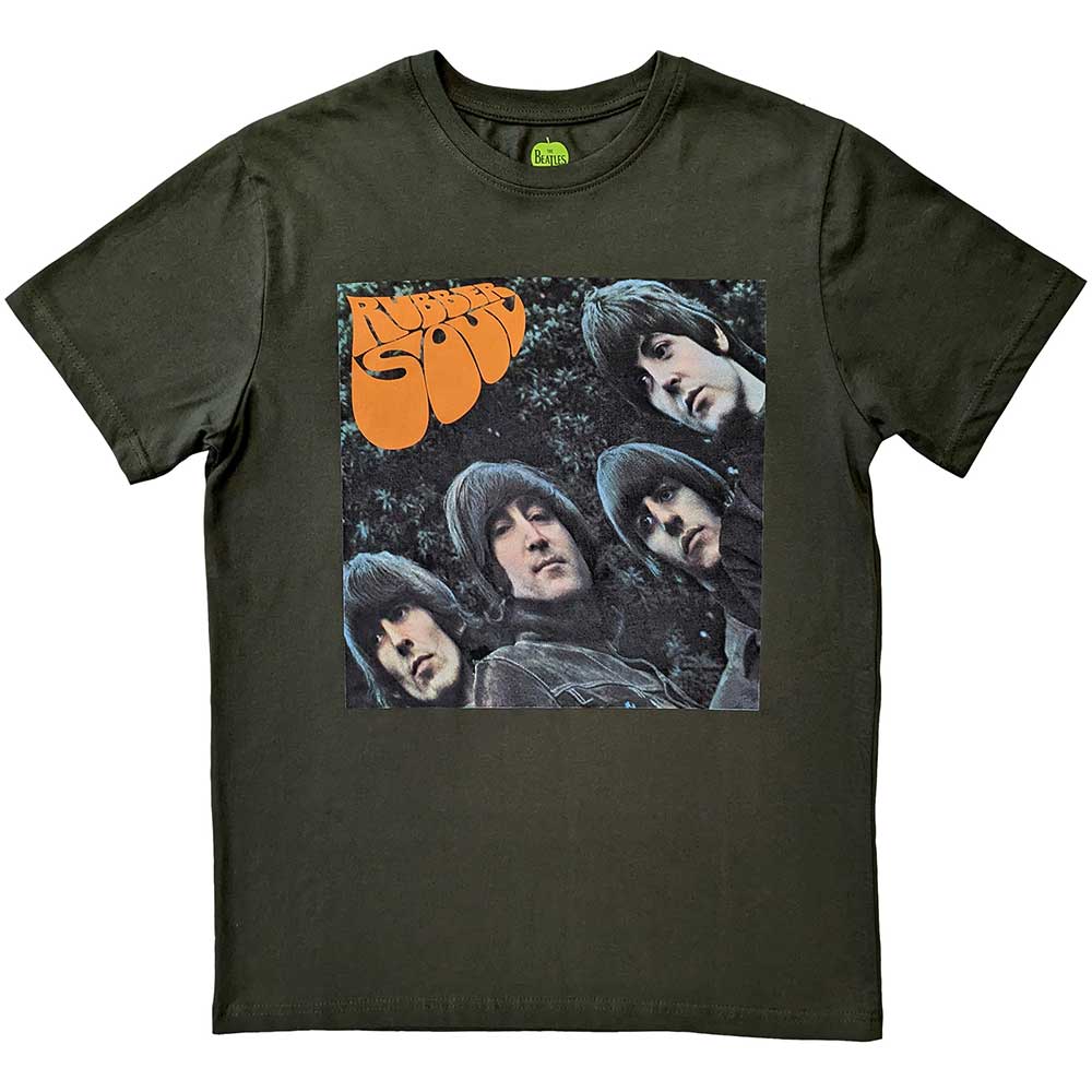 The Beatles - Rubber Soul Album Cover Green
