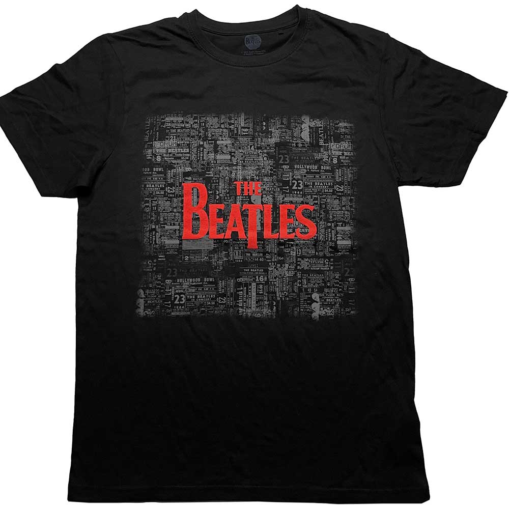 The Beatles - Tickets & Logo Black