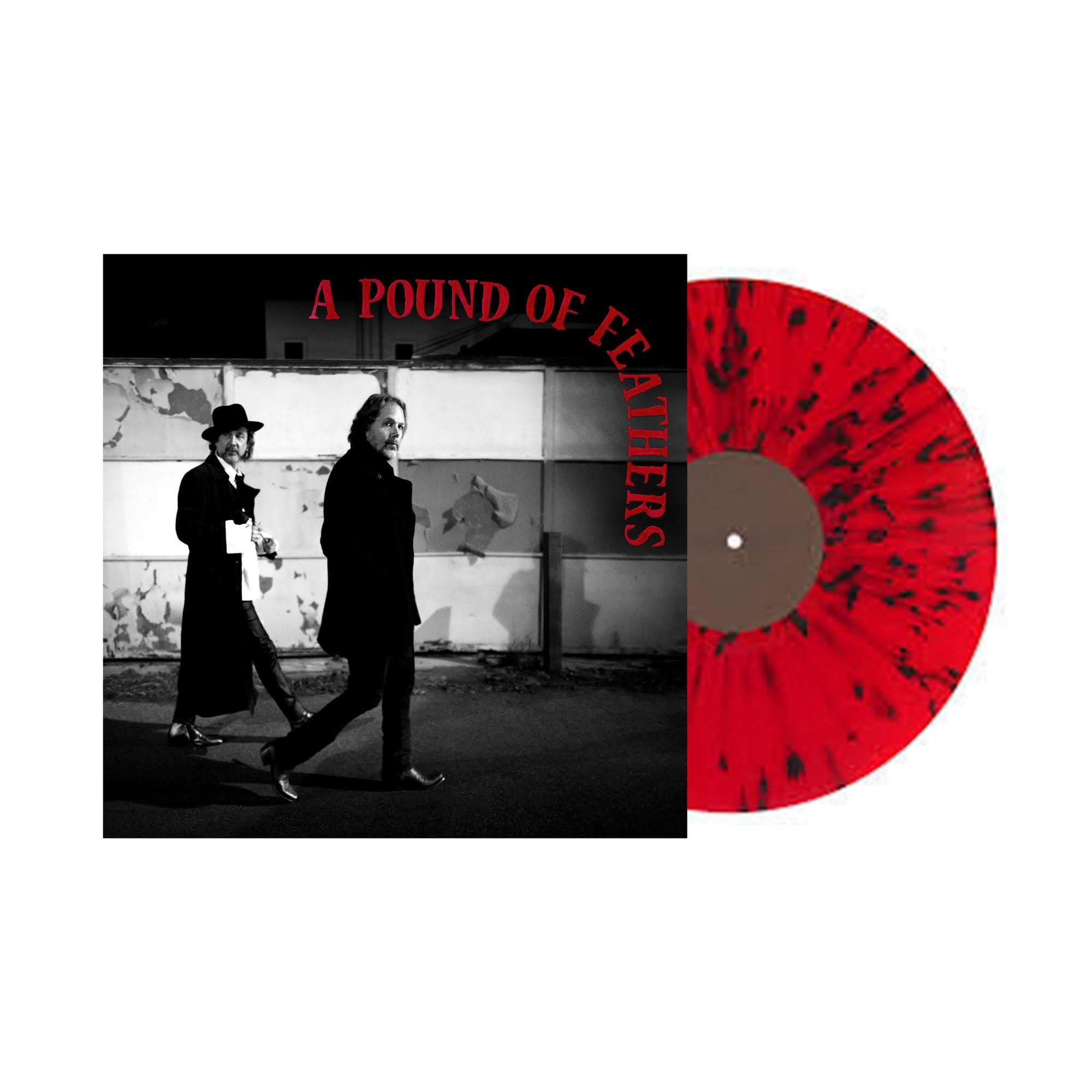 The Black Crowes - A Pound Of Feathers (Indie Exclusive) [Red With Black Spatter Vinyl] (Vinyl)