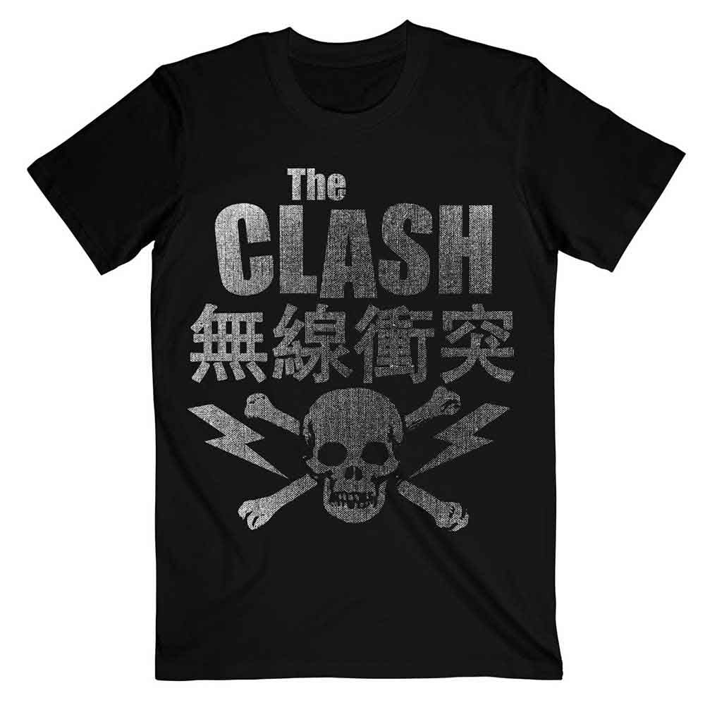The Clash - Skull & Crossbones Black