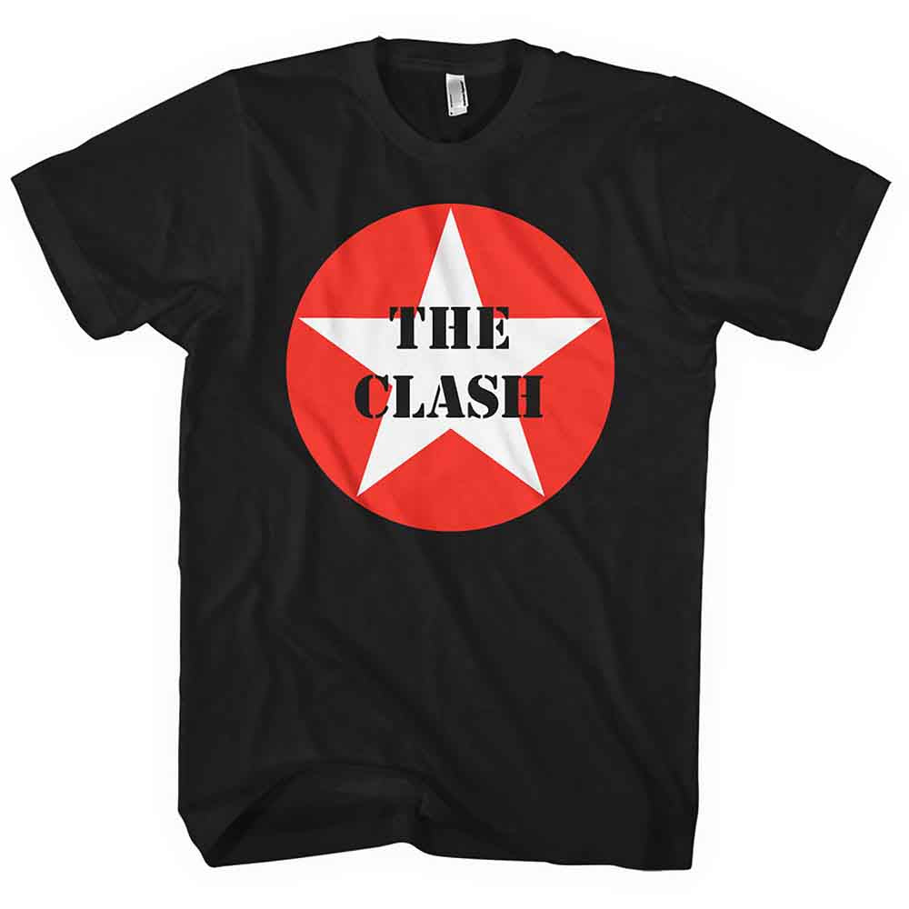 The Clash - Star Badge Black