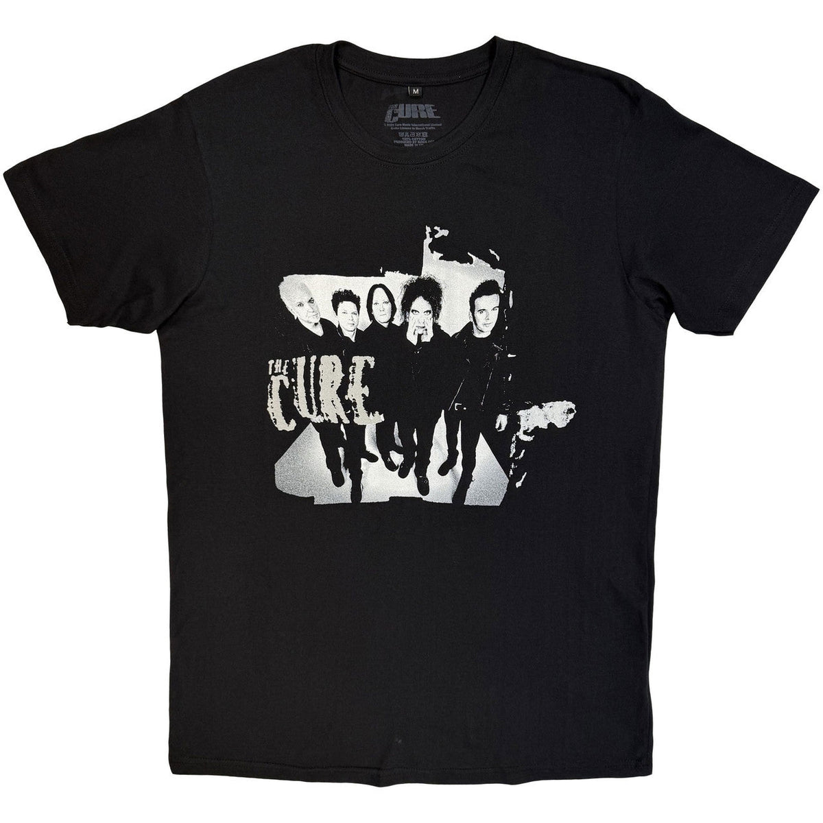 The Cure - 40 Years Band Photo Unisex Premium T-Shirt (Black)