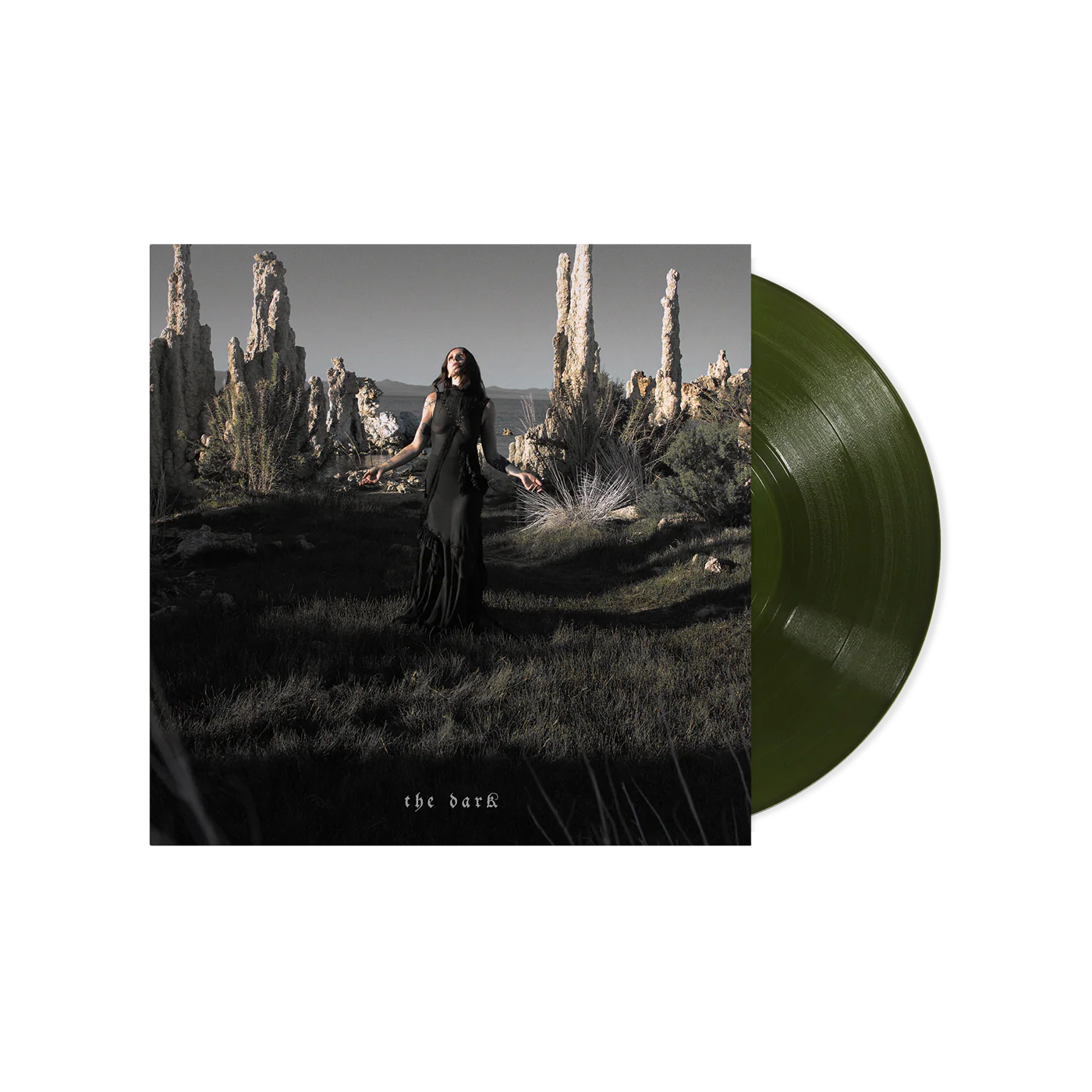 Chelsea Wolfe - The Dark [Translucent Dark Green Grass LP] [Signed]