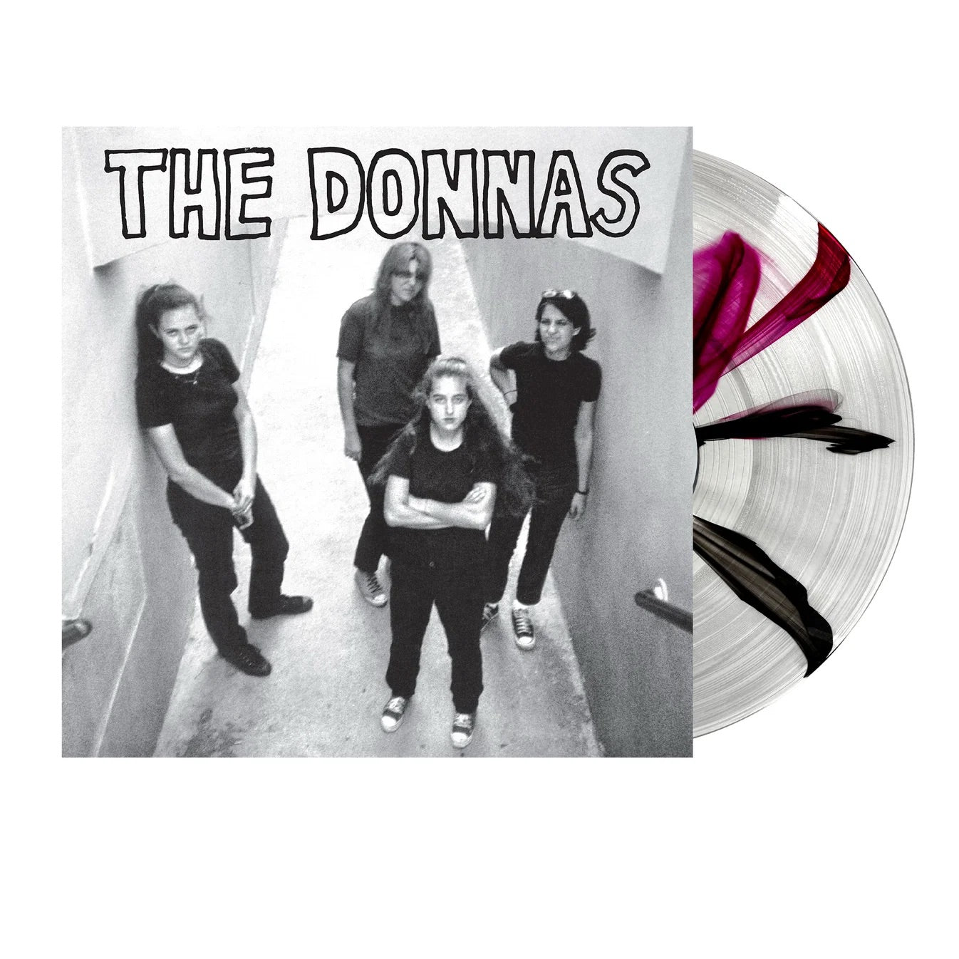 The Donnas - The Donnas - All-Analog [Clear With Black & Purple "Inksplosion" Vinyl]