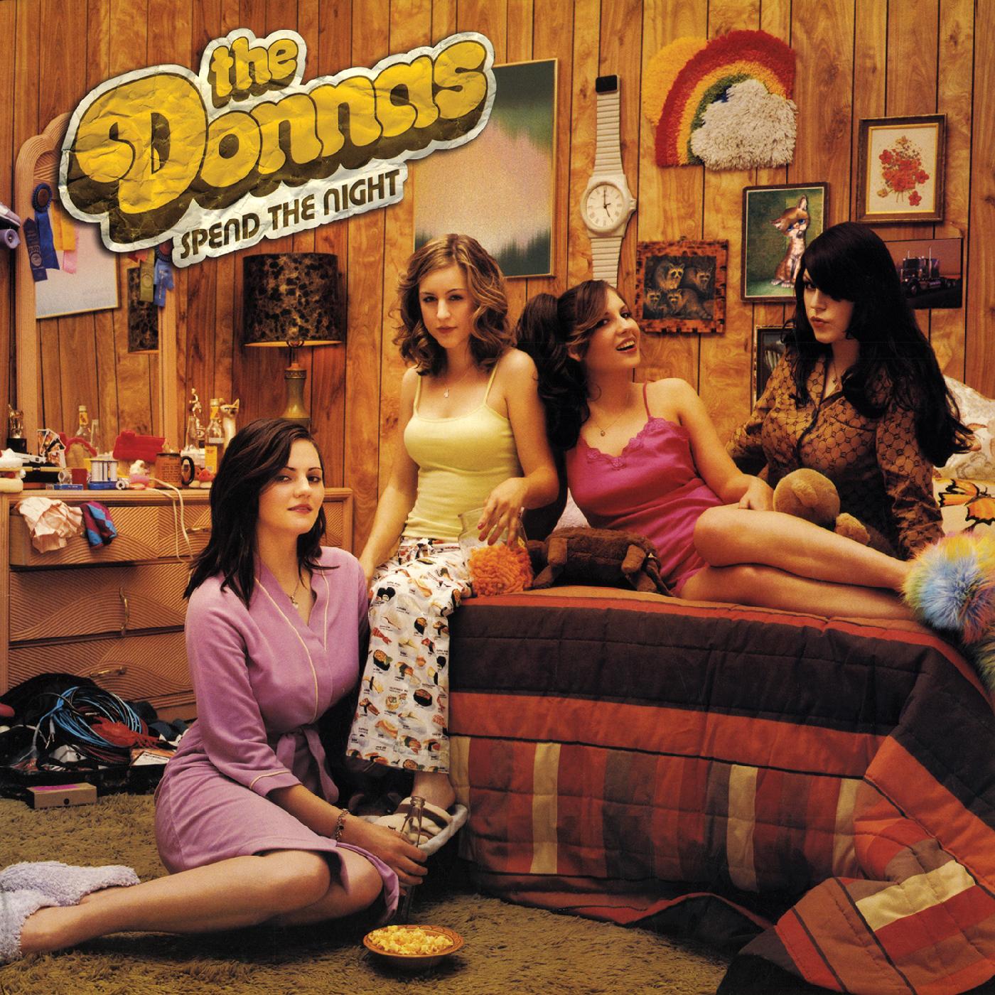The Donnas - Spend The Night (Clear With Canary & Pink Splatter Vinyl)