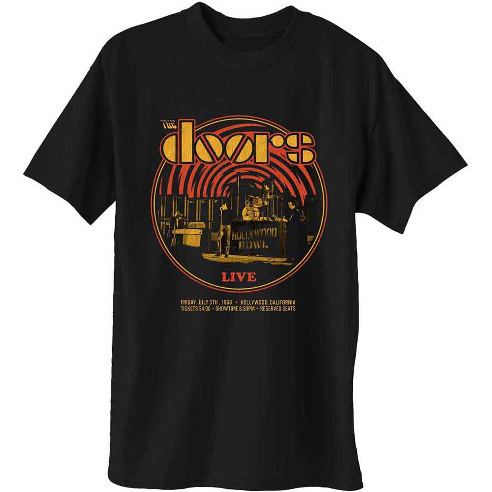 The Doors - 68 Retro Circle Black