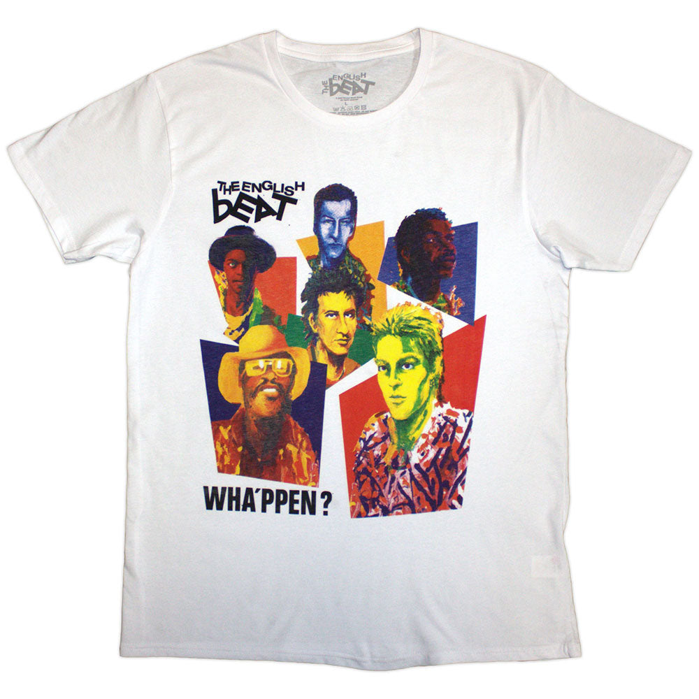 The English Beat - Wha'ppen Art Photo White