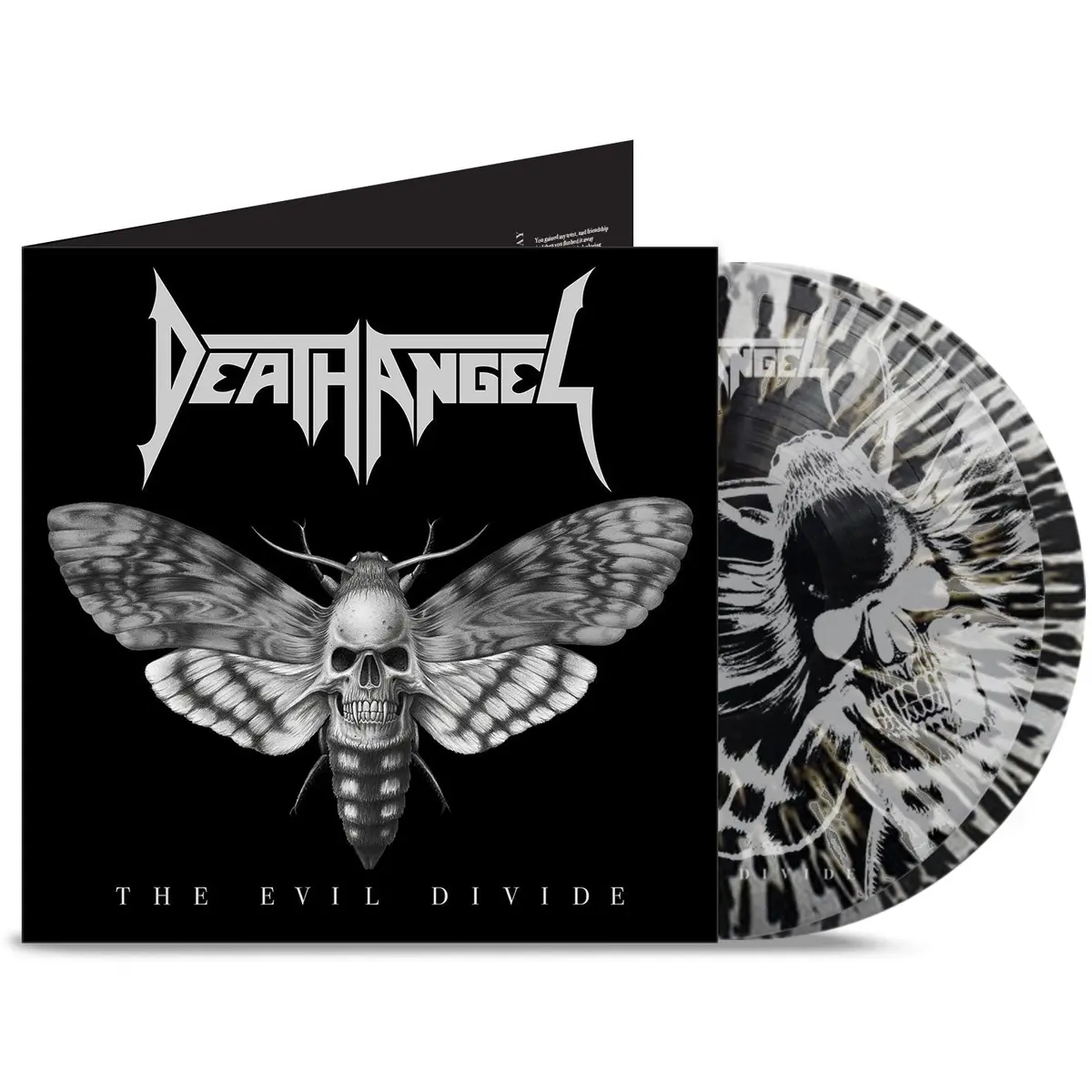 Death Angel - The Evil Divide (Indie Exclusive) [Clear/Black Splatter Vinyl] [2LP]