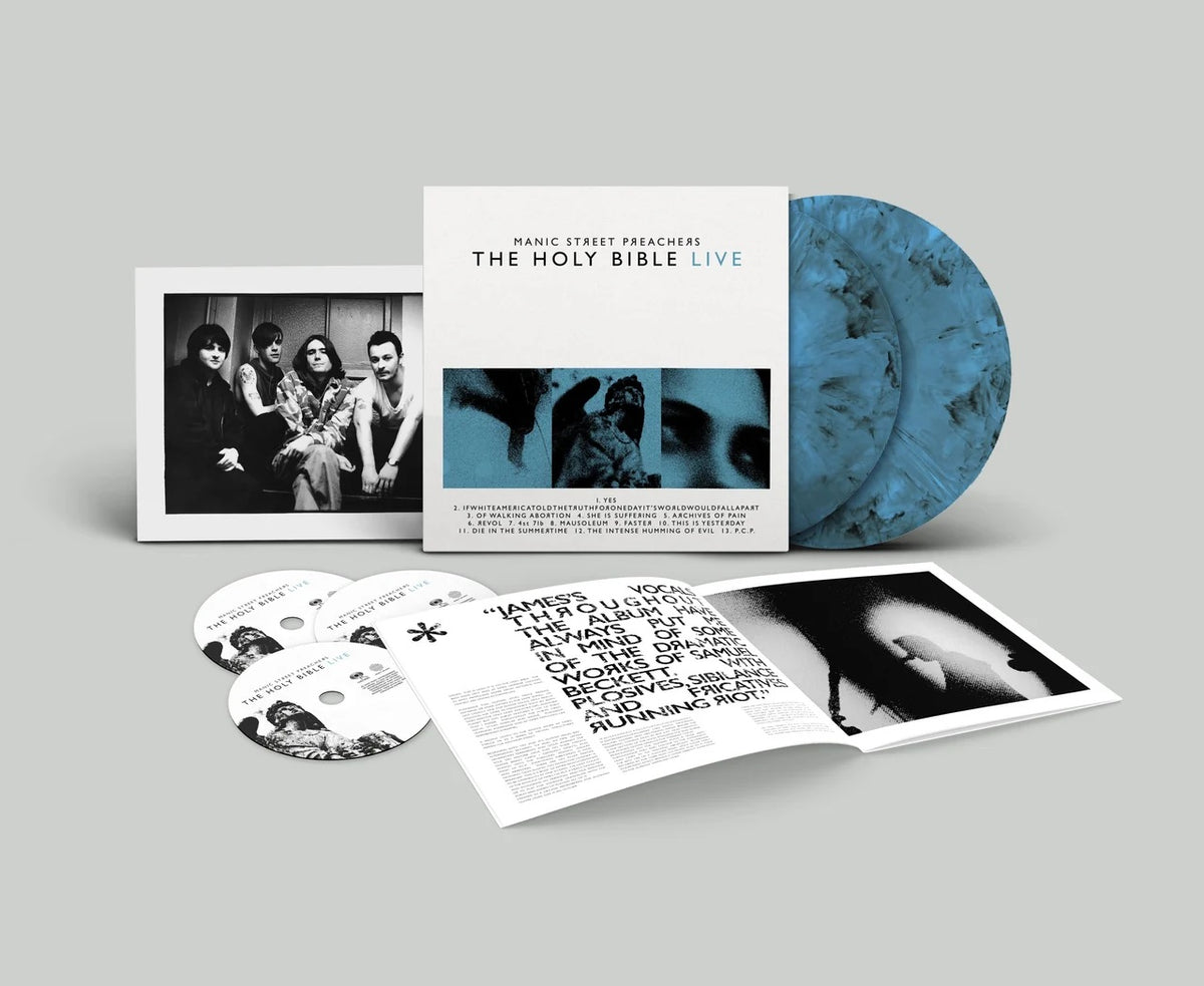 Manic Street Preachers - The Holy Bible Live (Indie Exclusive) [Blue Marble] [2LP]