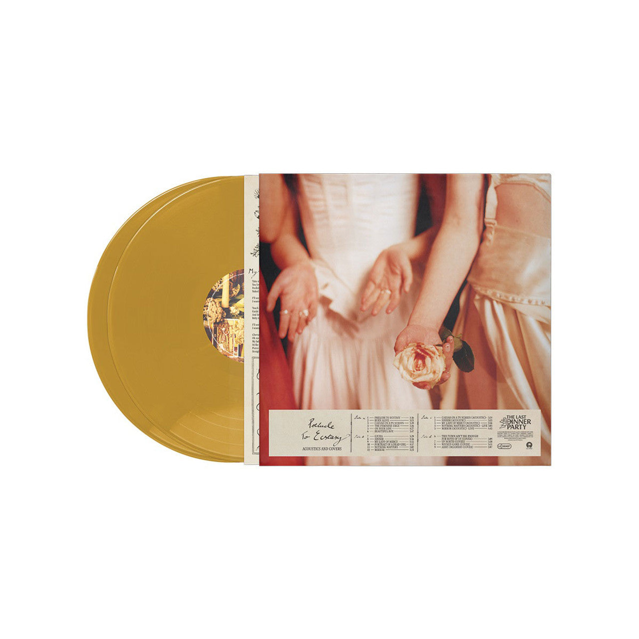 Order The Last Dinner Party - Prelude to Ecstasy: Acoustics and Covers (2xLP Transparent Amber Vinyl)