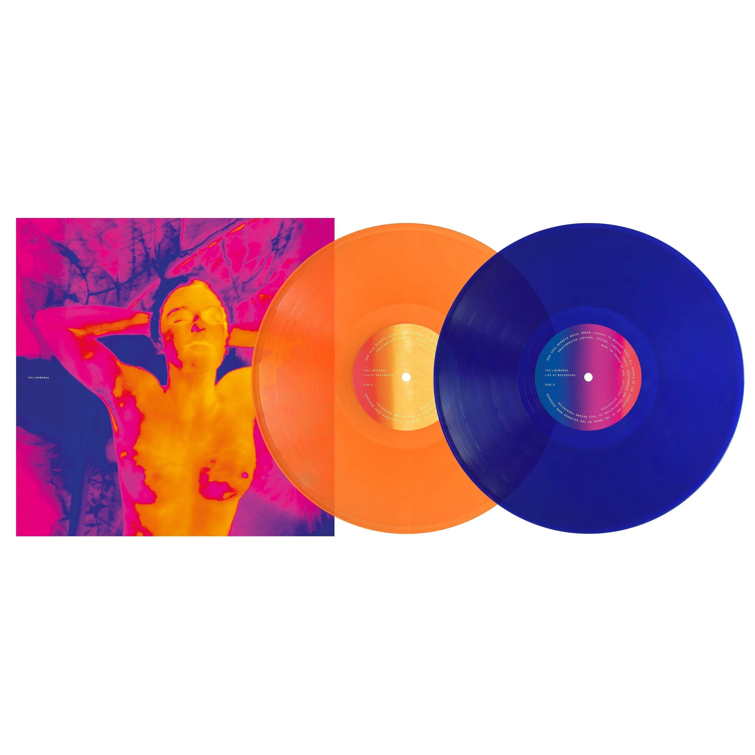 The Limiñanas - Live At Beaubourg [Clear Blue/Clear Orange] [2LP]