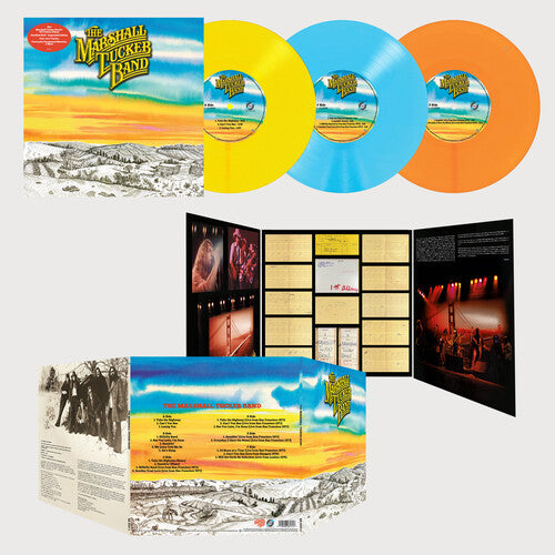 The Marshall Tucker Band - The Marshall Tucker Band (Expanded Edition, 140 Gram Orange, Blue & Yellow Colored Vinyl) (3 LP)
