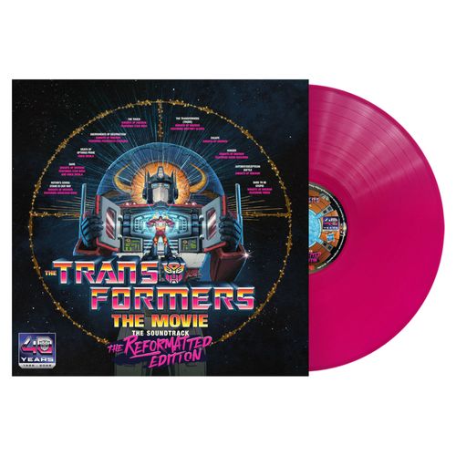 Transformers - The Movie, The Soundtrack, The Reformatted Edition [Energon Pink Vinyl]