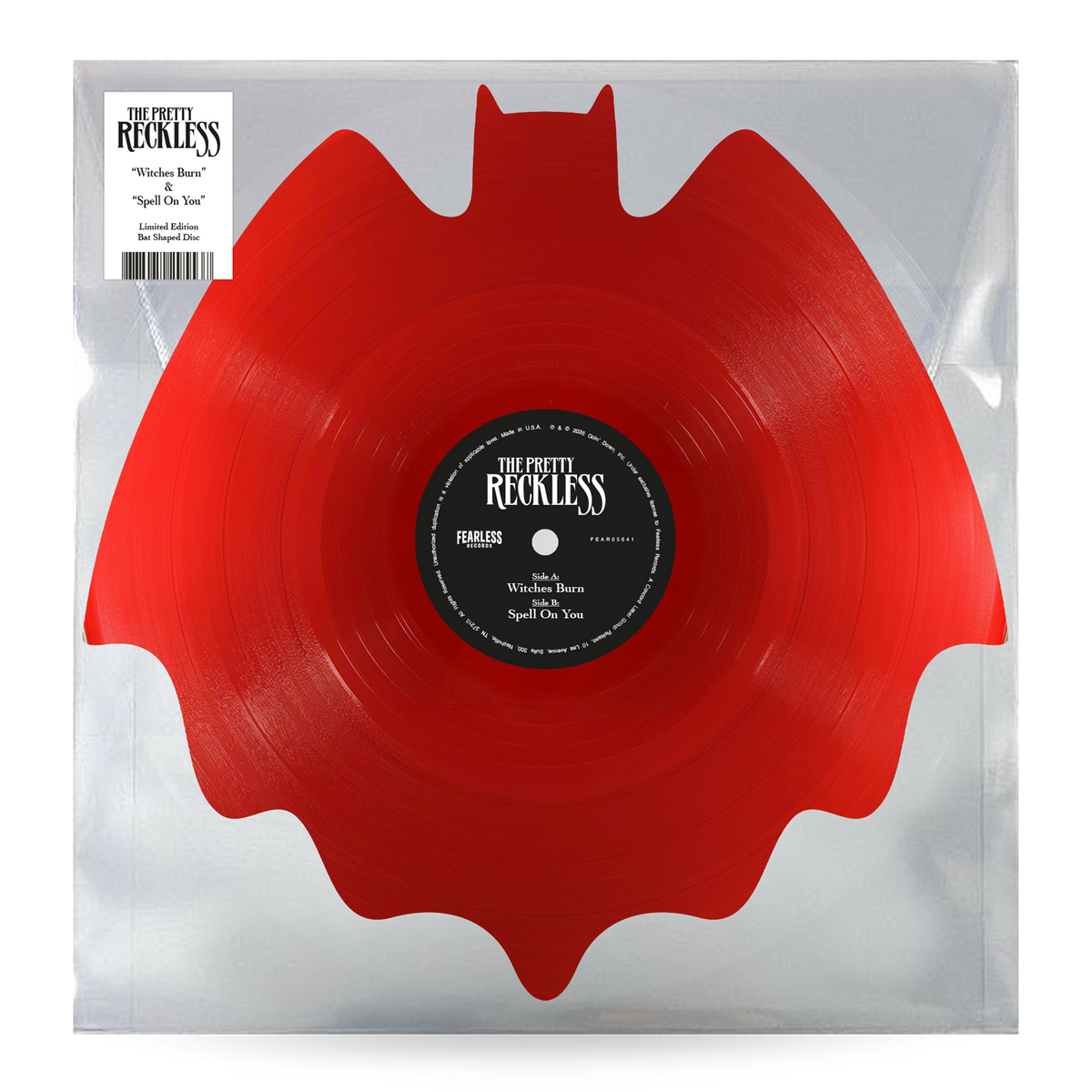 The Pretty Reckless - Witches Burn / Spell on You [Bat- Shaped/Blood Red 7" Single]