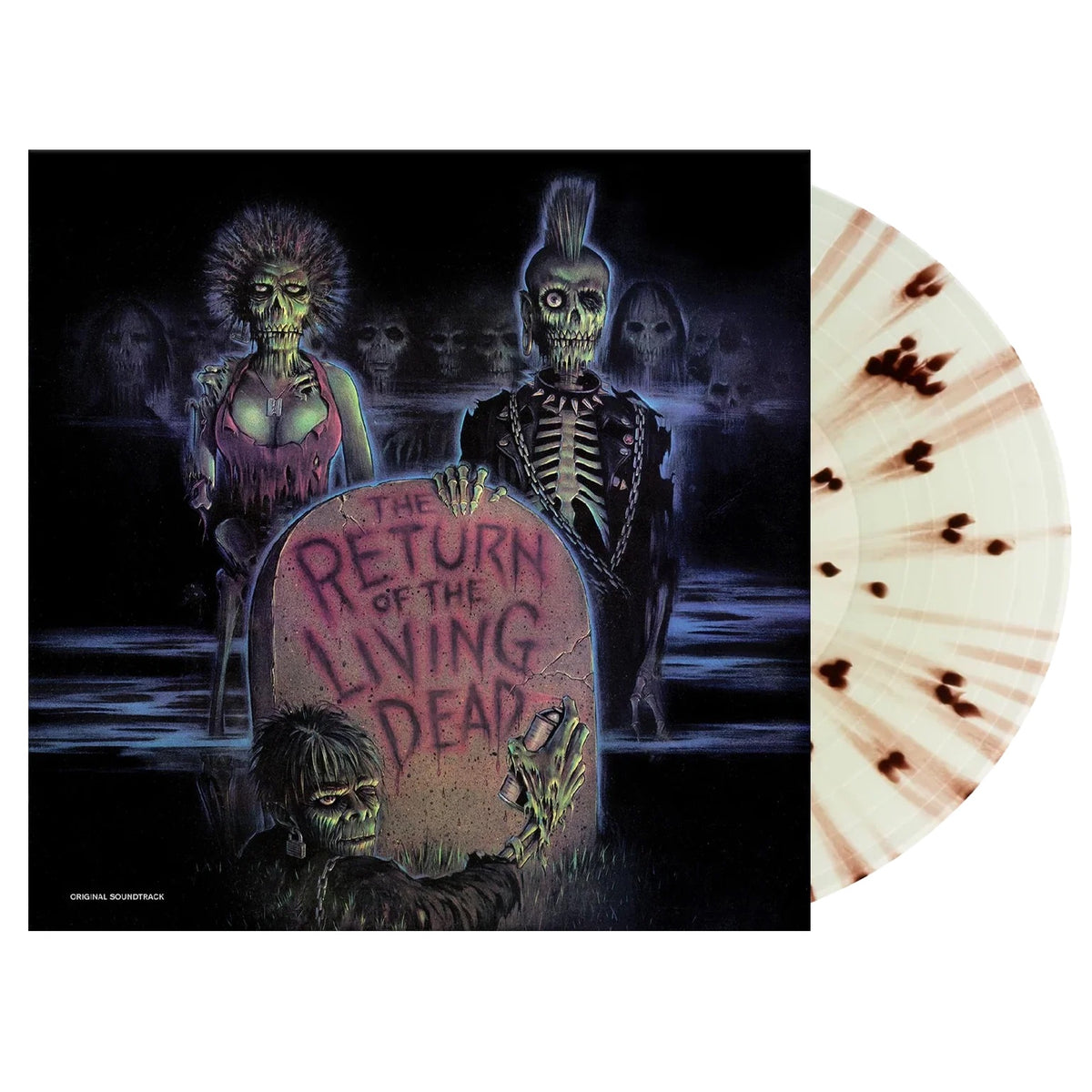 Various Artists - The Return Of The Living Dead--Original Soundtrack (Radioactive Green With Brown Tarman Splatter Vinyl)