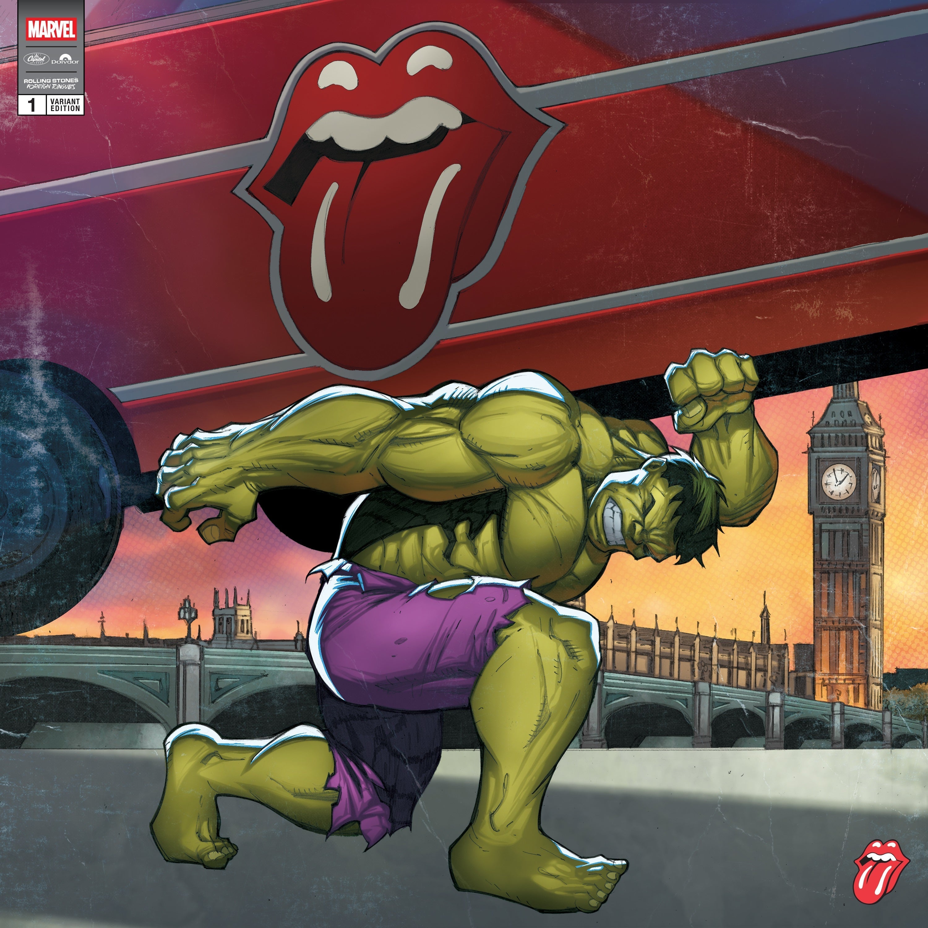 The Rolling Stones - Foreign Tongues (Marvel Collector's Series) [Hulk] [2LP]
