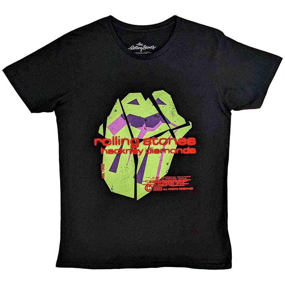 The Rolling Stones - Hackney Diamonds Neon Tongue Black