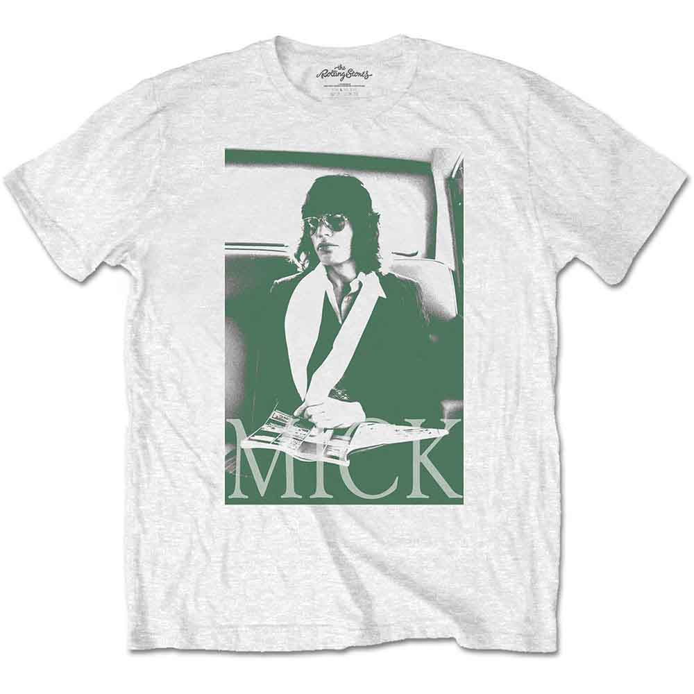 The Rolling Stones - Mick Photo Version 1 White