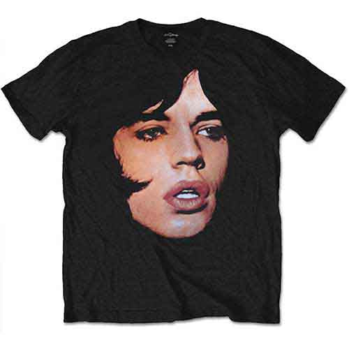 The Rolling Stones - Mick Portrait Black