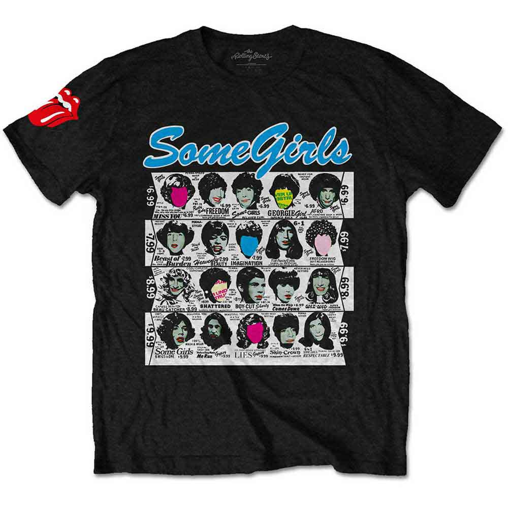The Rolling Stones - Some Girls Album Black