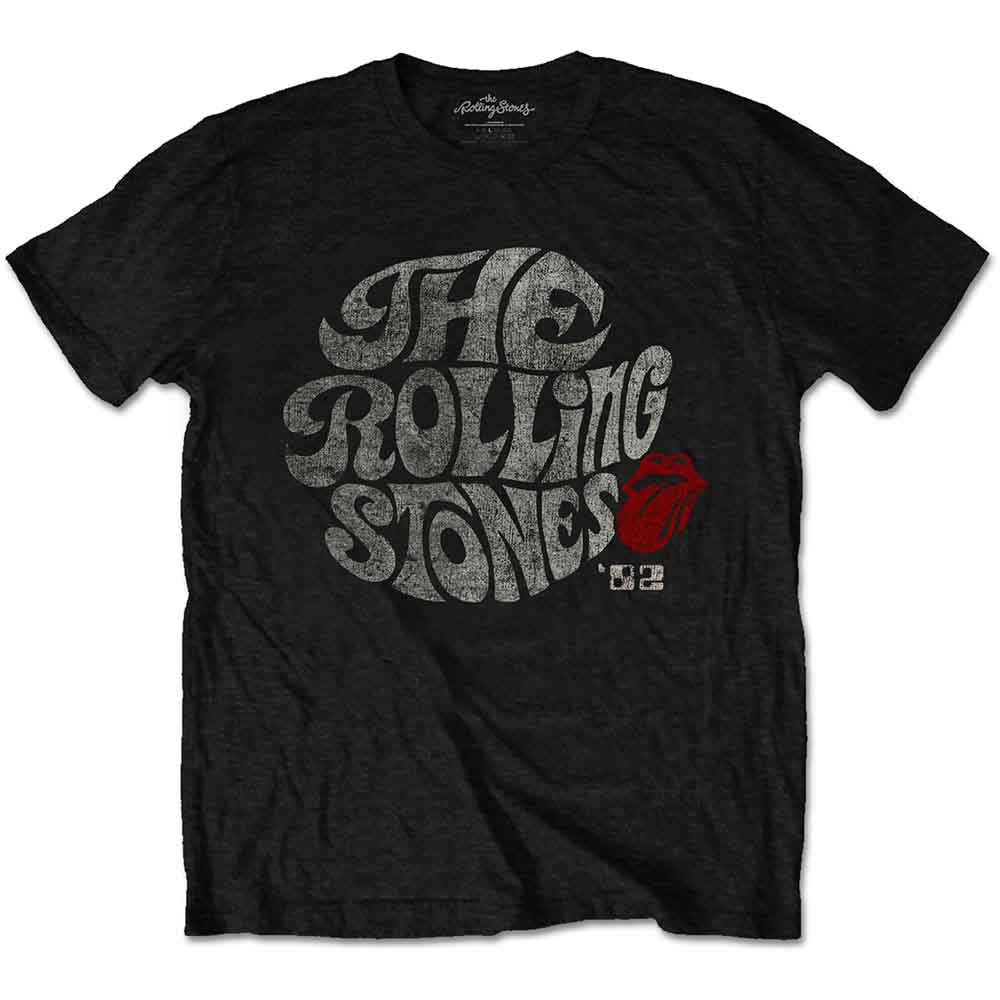 The Rolling Stones - Swirl Logo '82 Black